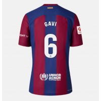 Barcelona Paez Gavi #6 Domáci Ženy futbalový dres 2023-24 Krátky Rukáv